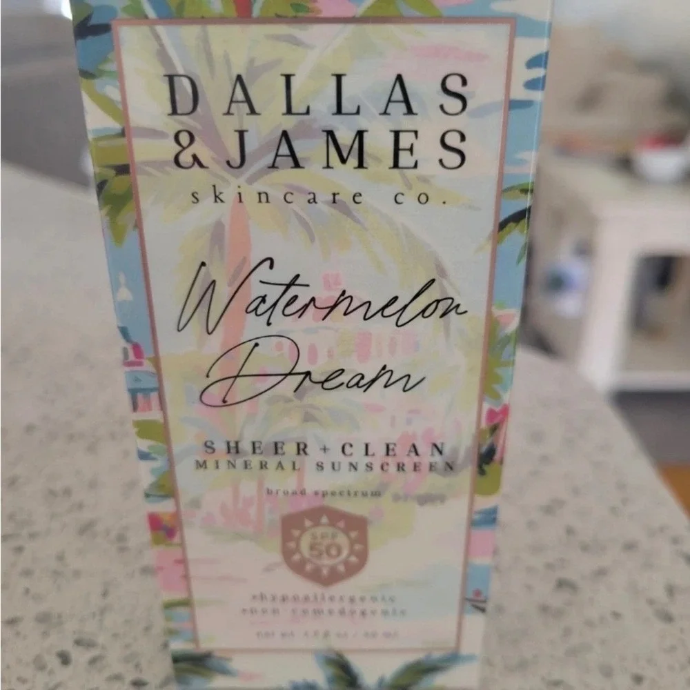 Dallas & James Watermelon Dream Mineral Sunscreen SPF 50 1.7‎ oz